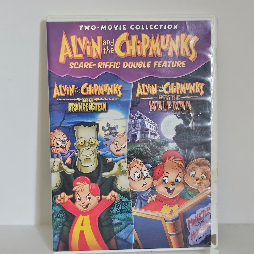 Alvin and the Chipmunks Scare-Riffic Double FeatureDVD Meet Frankenstein Wolfman